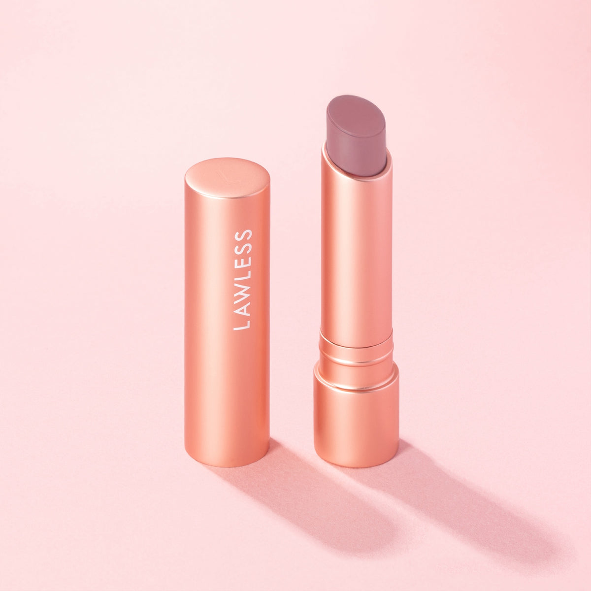 Forget The Filler Lip Plumping Line Smoothing Tinted Balm in shade Pink Marshmallow