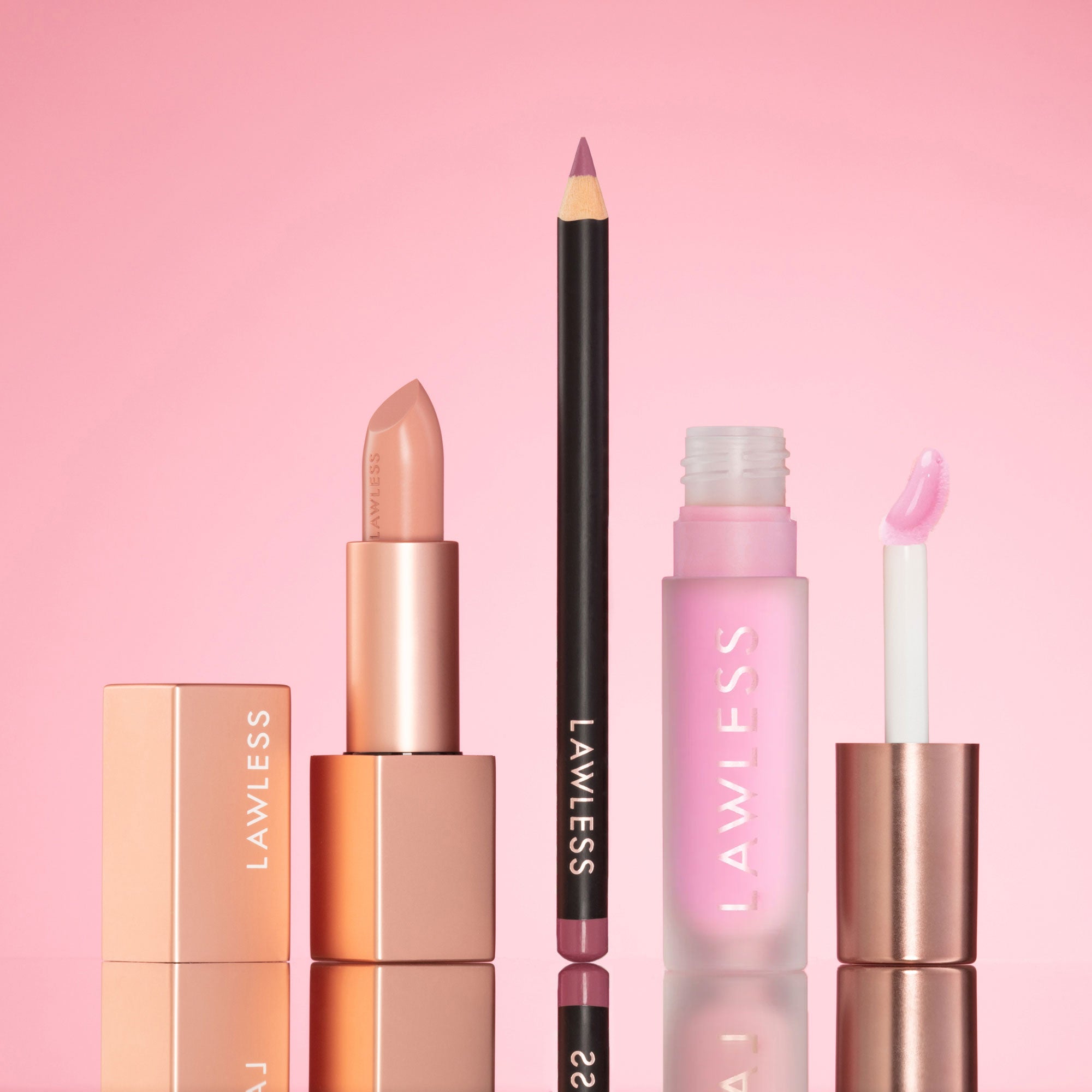 Milky Pink Lip Kit – Lawless Beauty